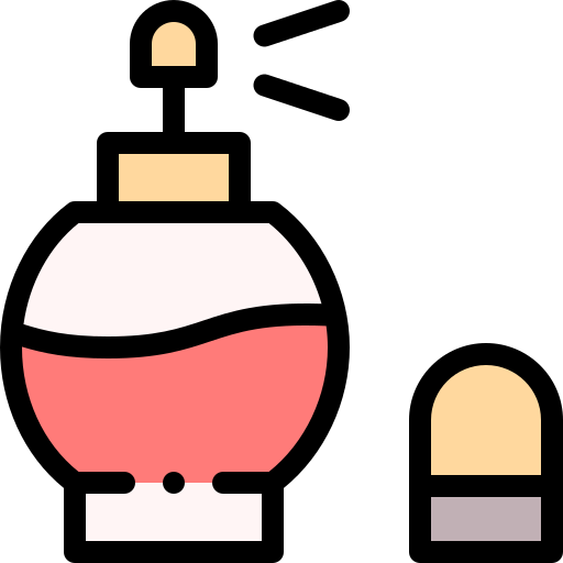 profumo Detailed Rounded Lineal color icona