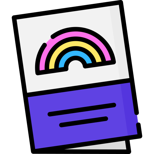 グリーティングカード Special Lineal color icon