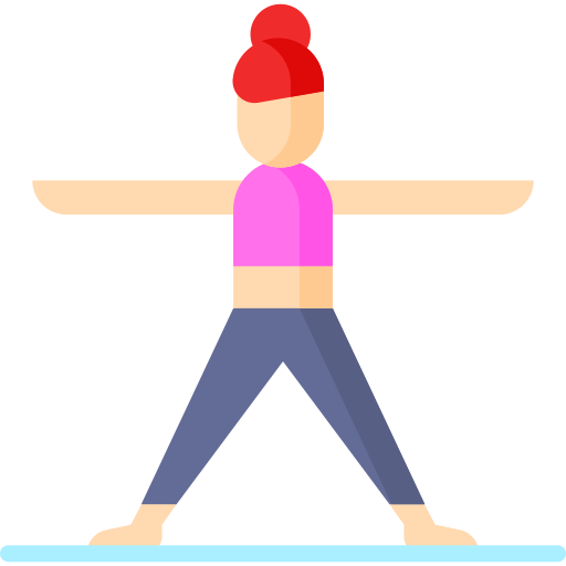 Yoga pose Special Flat icon