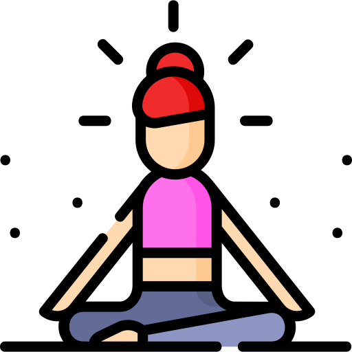 meditación Special Lineal color icono