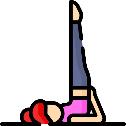 Yoga pose Special Lineal color icon