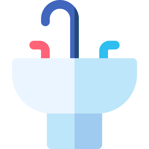 lavabo Basic Rounded Flat icono