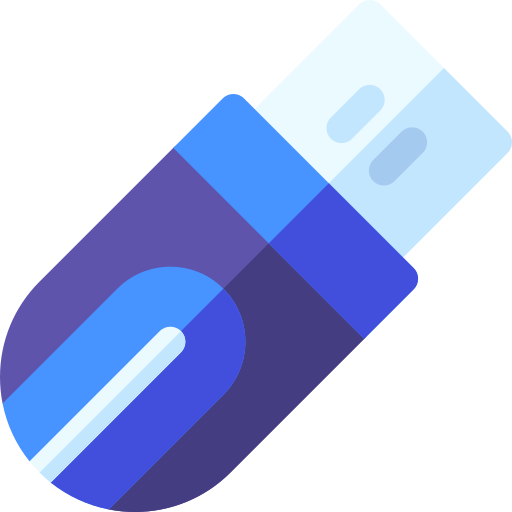usb-stick Basic Rounded Flat icon