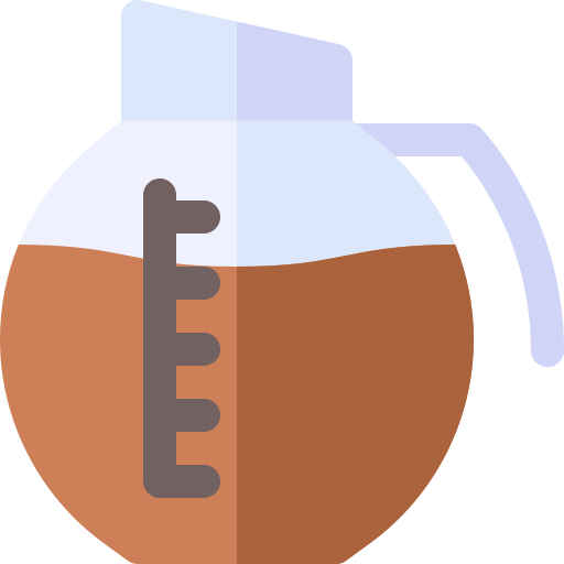 커피 포트 Basic Rounded Flat icon