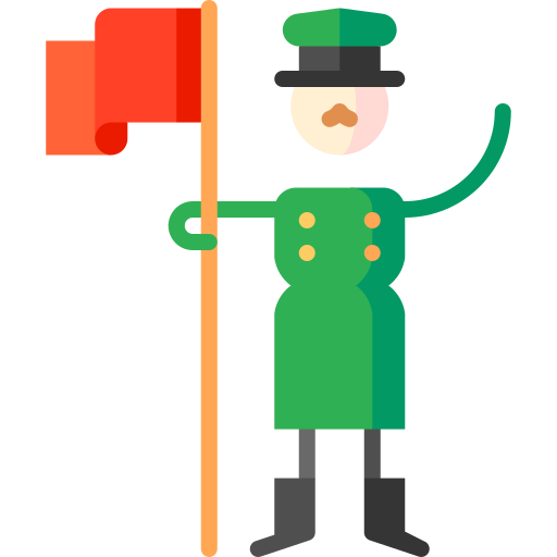soldat Puppet Characters Flat icon