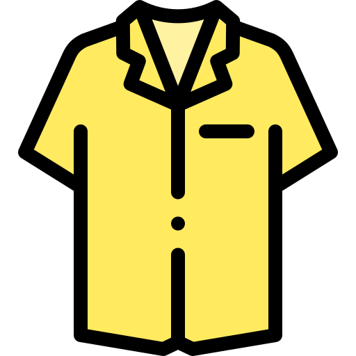 셔츠 Detailed Rounded Lineal color icon