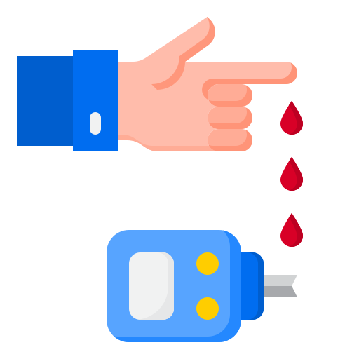 badanie krwi srip Flat ikona