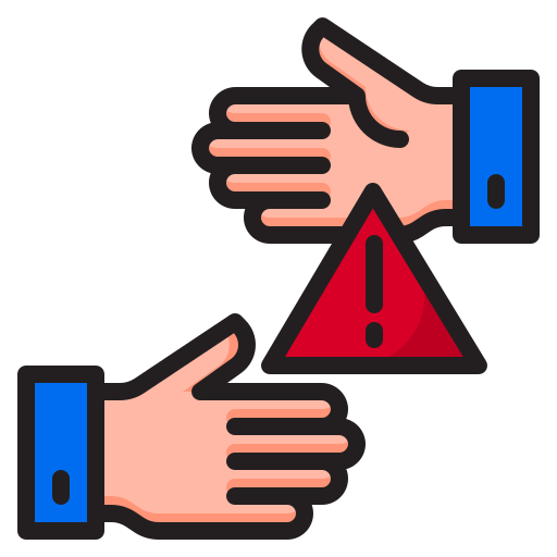Shake hands srip Lineal Color icon