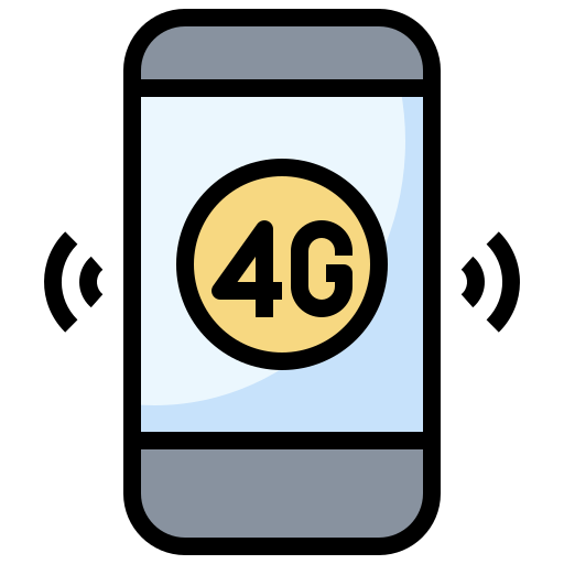4g Surang Lineal Color icoon