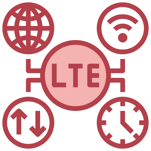 lte Surang Red Ícone