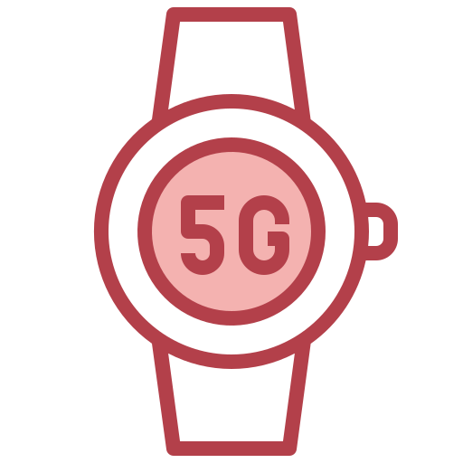 Smart watch Surang Red icon