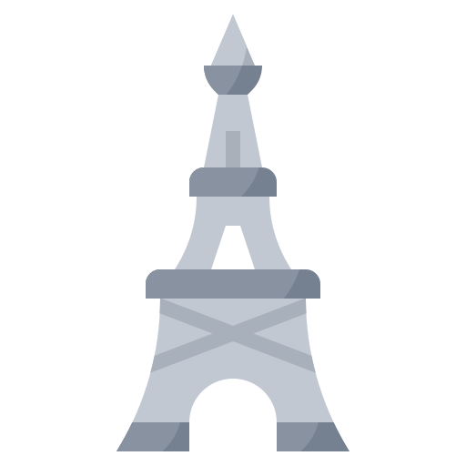Эйфелева башня Surang Flat иконка