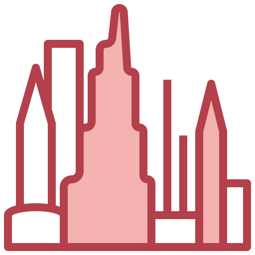超高層ビル Surang Red icon