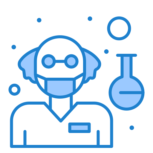 wetenschapper Generic Blue icoon