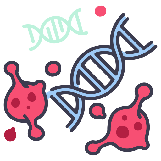 ДНК MaxIcons Lineal color иконка