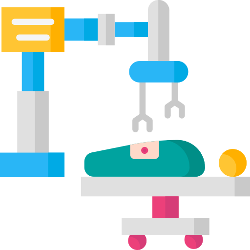Роботизированная хирургия SBTS2018 Flat иконка