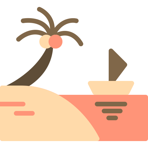 ビーチ Berkahicon Flat icon