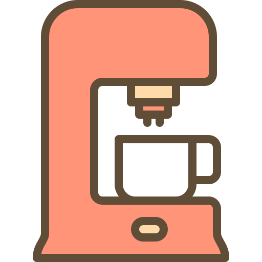 kaffeemaschine Berkahicon Lineal Color icon