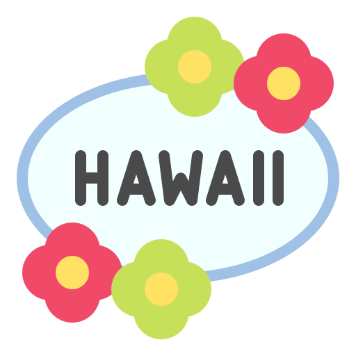 hawaii Generic Flat Icône