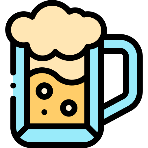 bier Detailed Rounded Lineal color icon