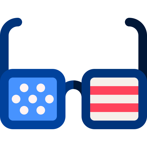 미국 Basic Rounded Flat icon