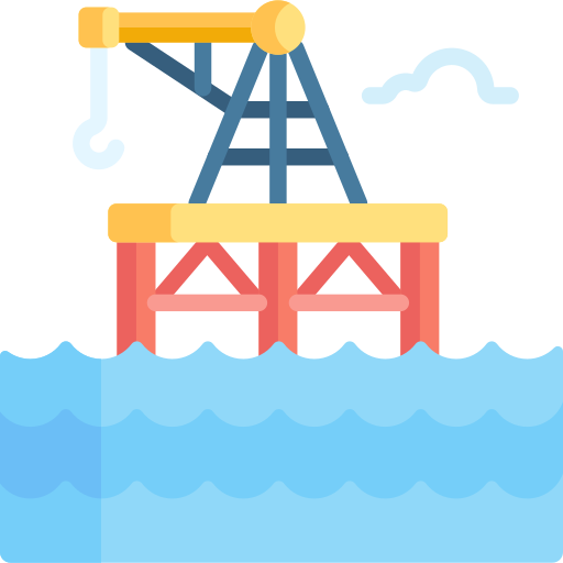 石油掘削装置 Special Flat icon