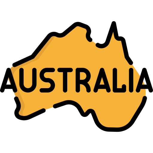 호주 Special Lineal color icon