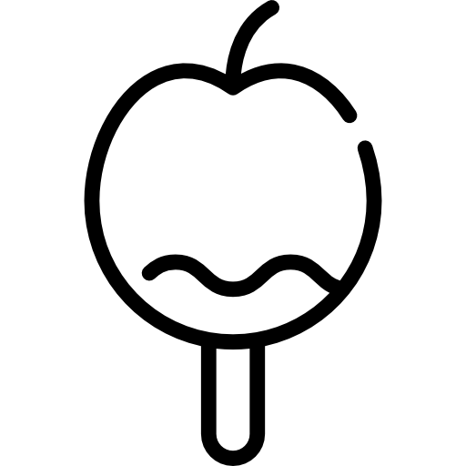 karamellisierter apfel Special Lineal icon
