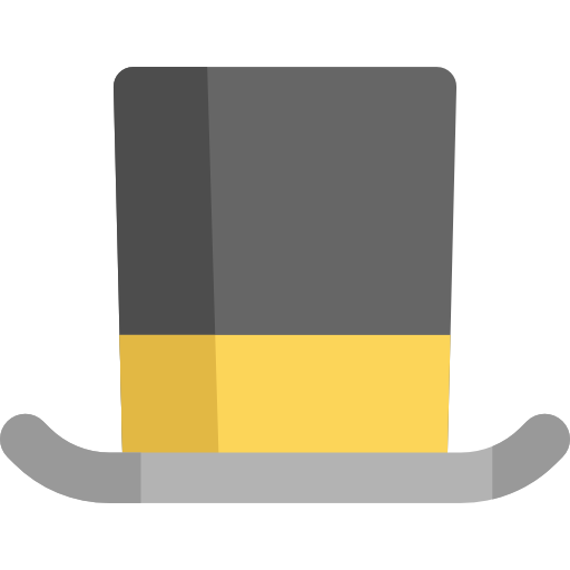 hoge hoed Special Flat icoon