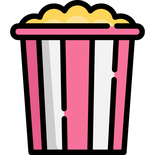 popcorn Special Lineal color icon