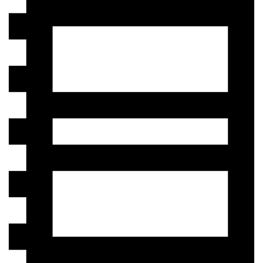 zeszyt Basic Straight Lineal ikona