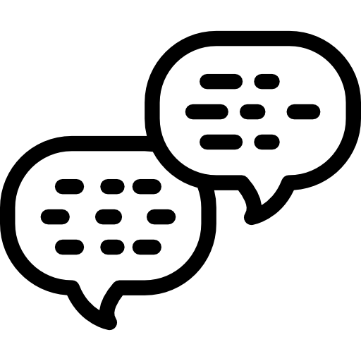 Chat Detailed Rounded Lineal icon