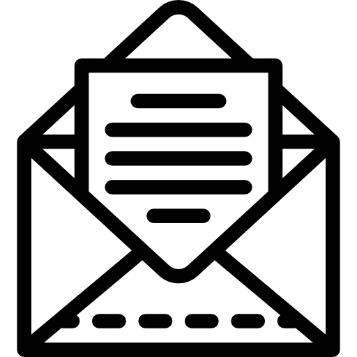 email Detailed Rounded Lineal icon