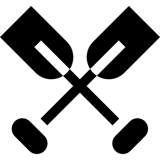 Oars Basic Straight Filled icon