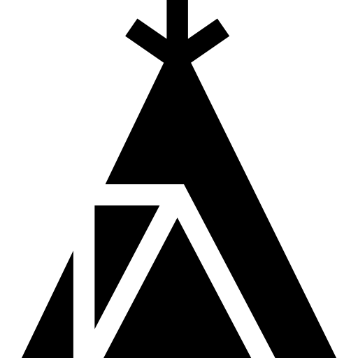 テント Basic Straight Filled icon