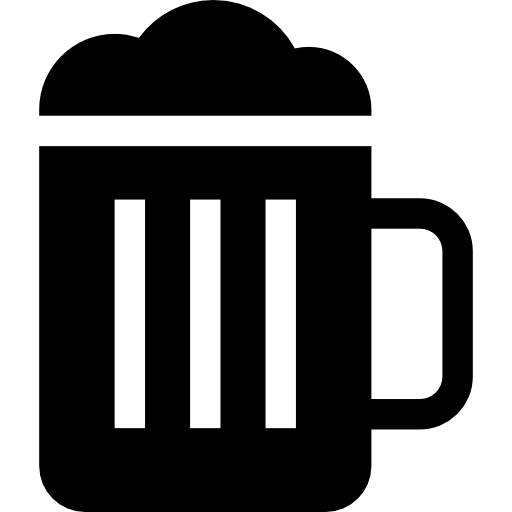 Пиво Basic Straight Filled иконка