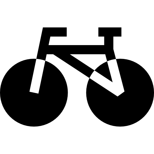 自転車 Basic Straight Filled icon