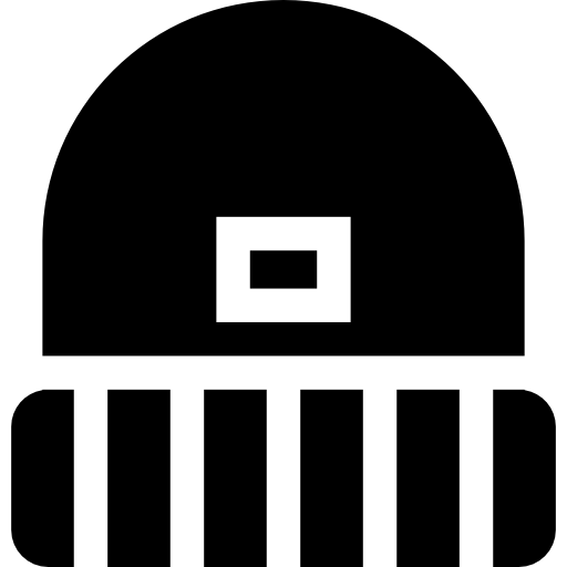czapka zimowa Basic Straight Filled ikona