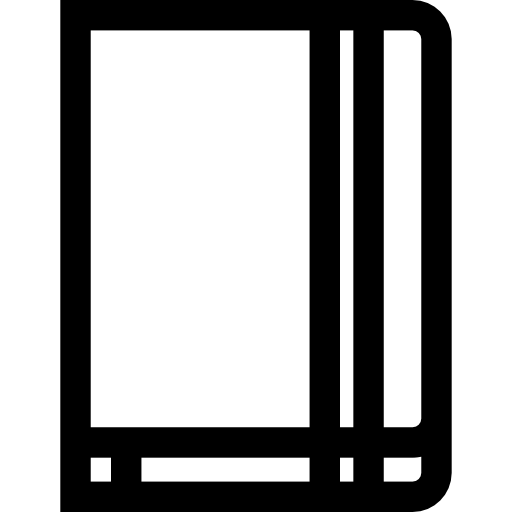 Notebook Basic Straight Lineal icon
