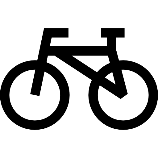 Bicycle Basic Straight Lineal icon