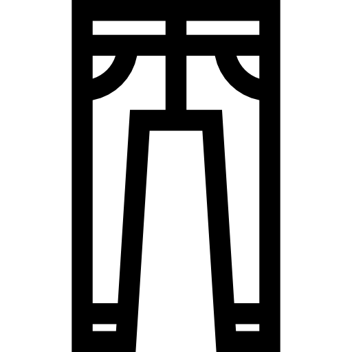 pantalones Basic Straight Lineal icono