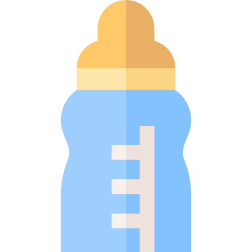 哺乳瓶 Basic Straight Flat icon