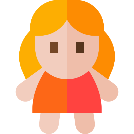 Кукла Basic Straight Flat иконка