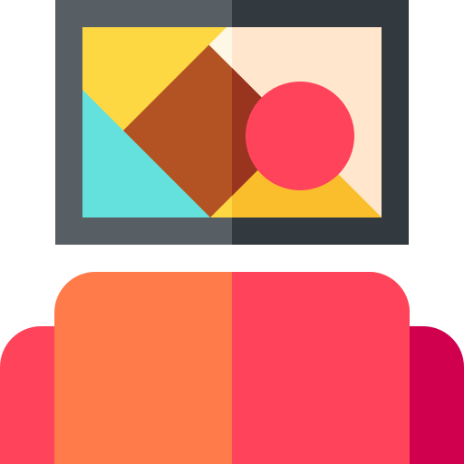 Abstract Basic Straight Flat icon