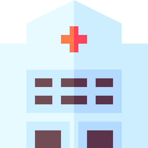 Больница Basic Straight Flat иконка