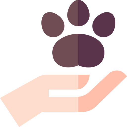 terapia animal Basic Straight Flat icono