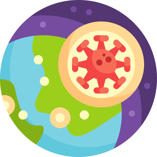 pandemia Detailed Flat Circular Flat ikona