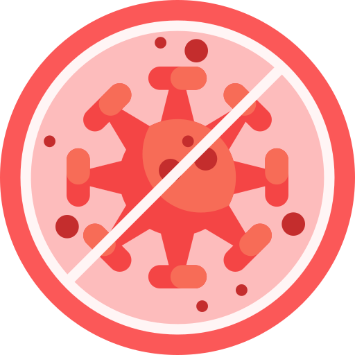 coronavirus Detailed Flat Circular Flat icono