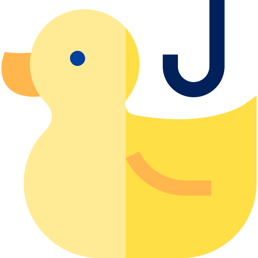 Duck Basic Straight Flat icon