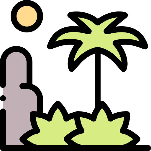 Rainforest Detailed Rounded Lineal color icon